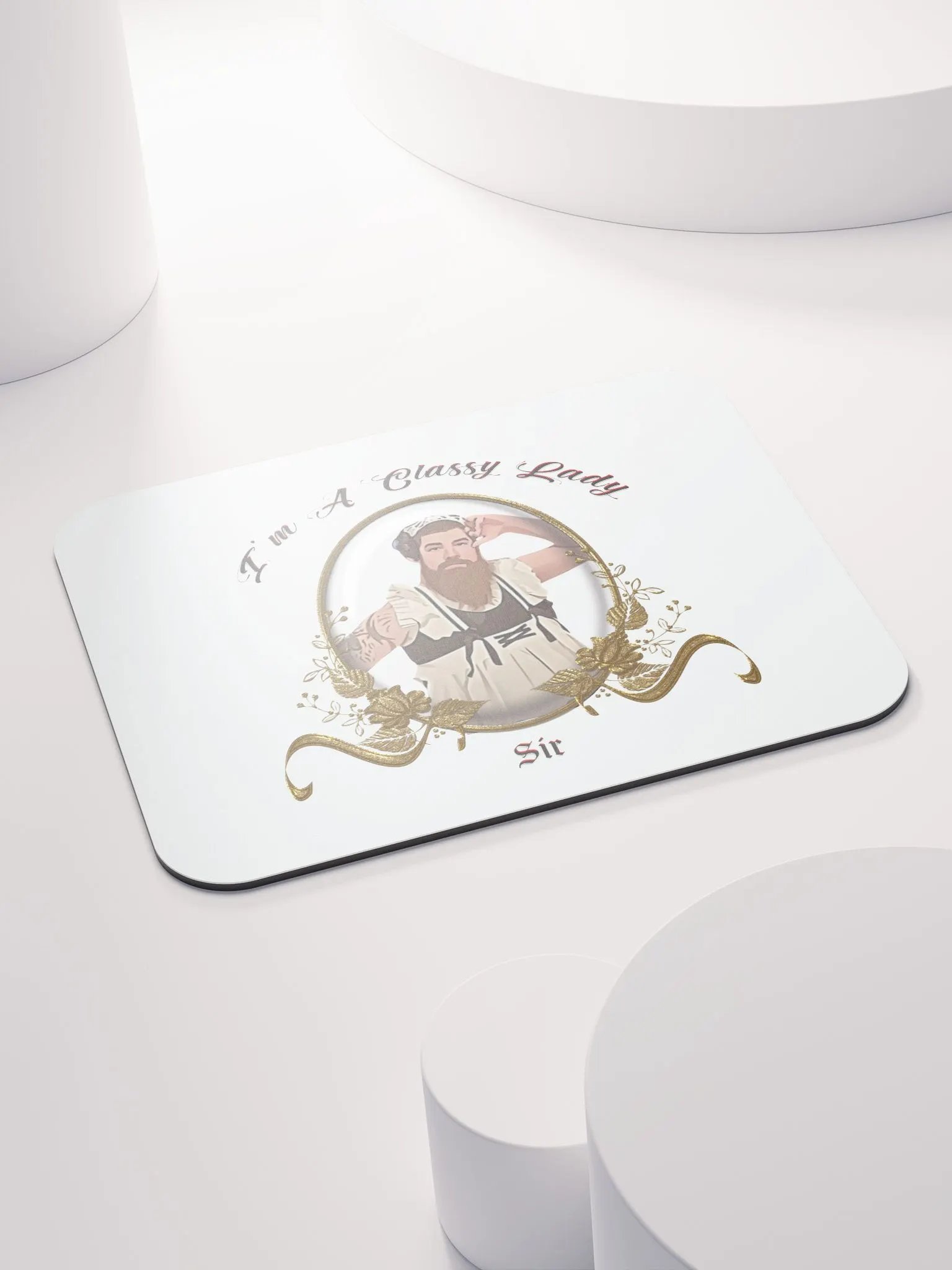 Frauday - Lady Sir Mouse Pad product image (4)