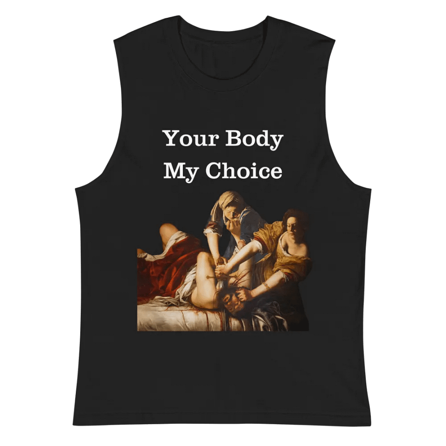 Judith Slaying Your Body My Choice Muscle Tank product image (2)