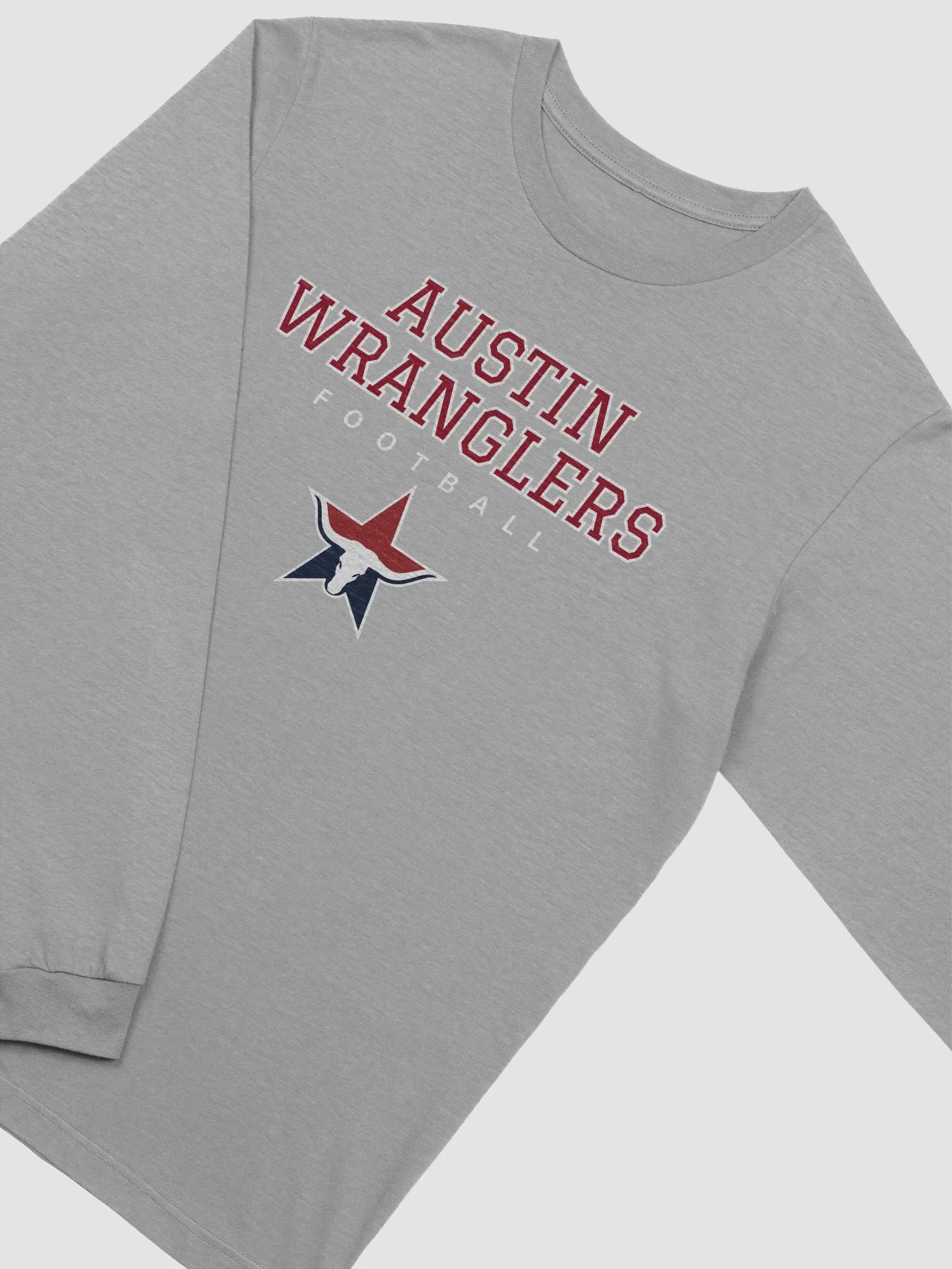 Austin Wranglers Varsity Longsleeve T-Shirt product image (13)