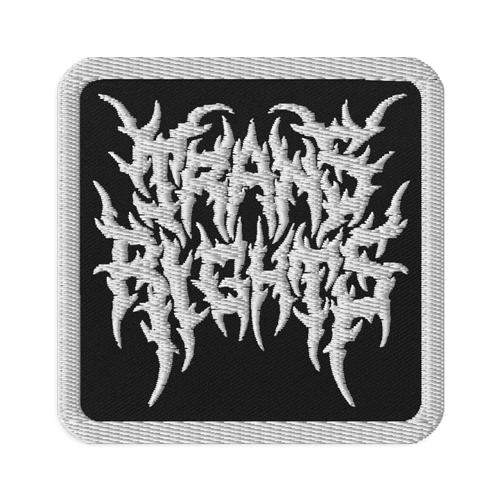 Trans Rights Heavy Metal Patch product image (1)