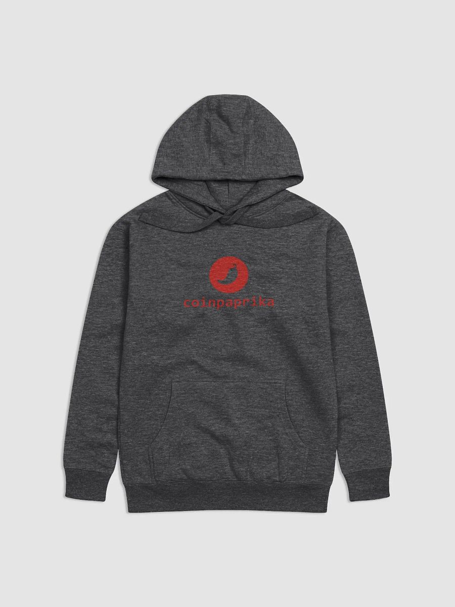 Dark grey coinpaprika hoodie product image (1)