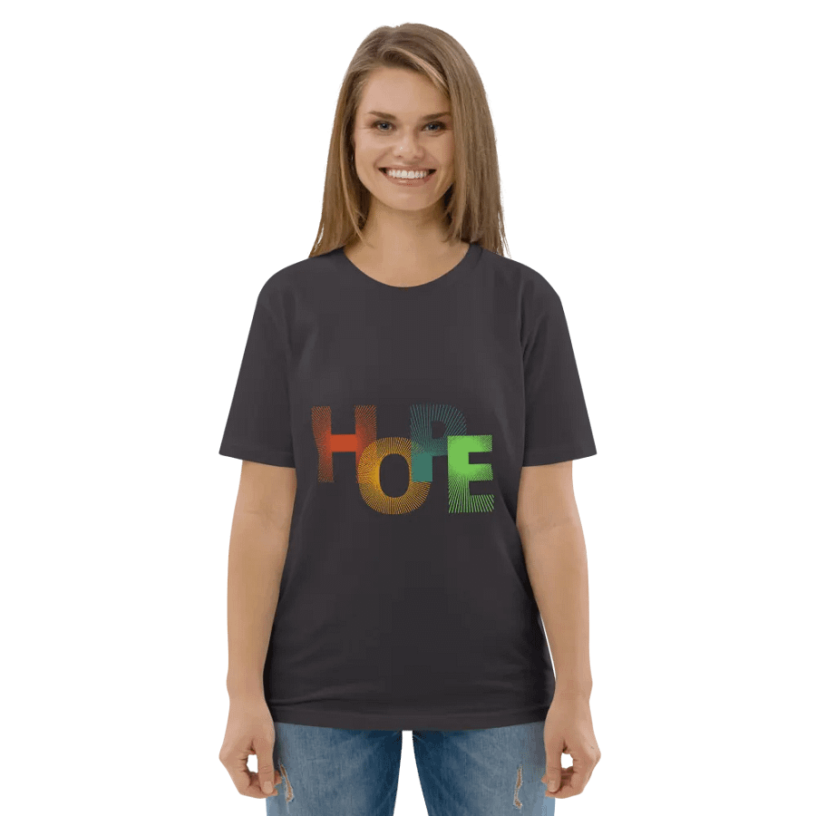 Vibrant Hope String Art T-Shirt product image (139)