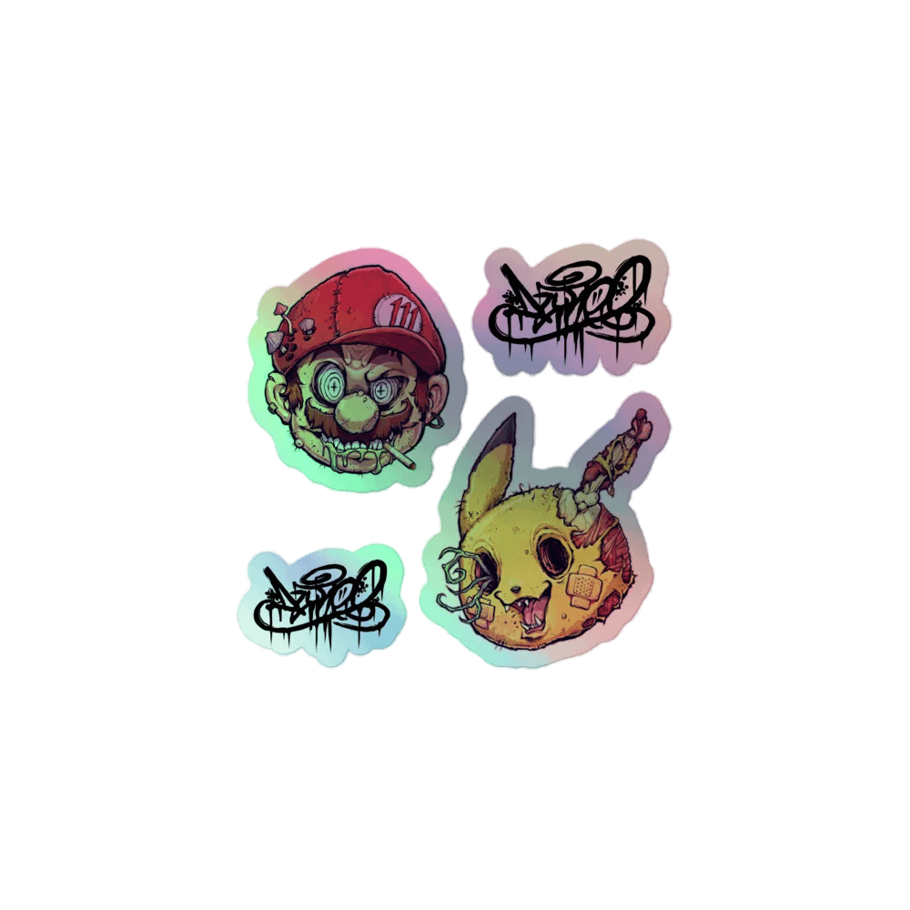 NintendHo holo-sticker pack product image (1)