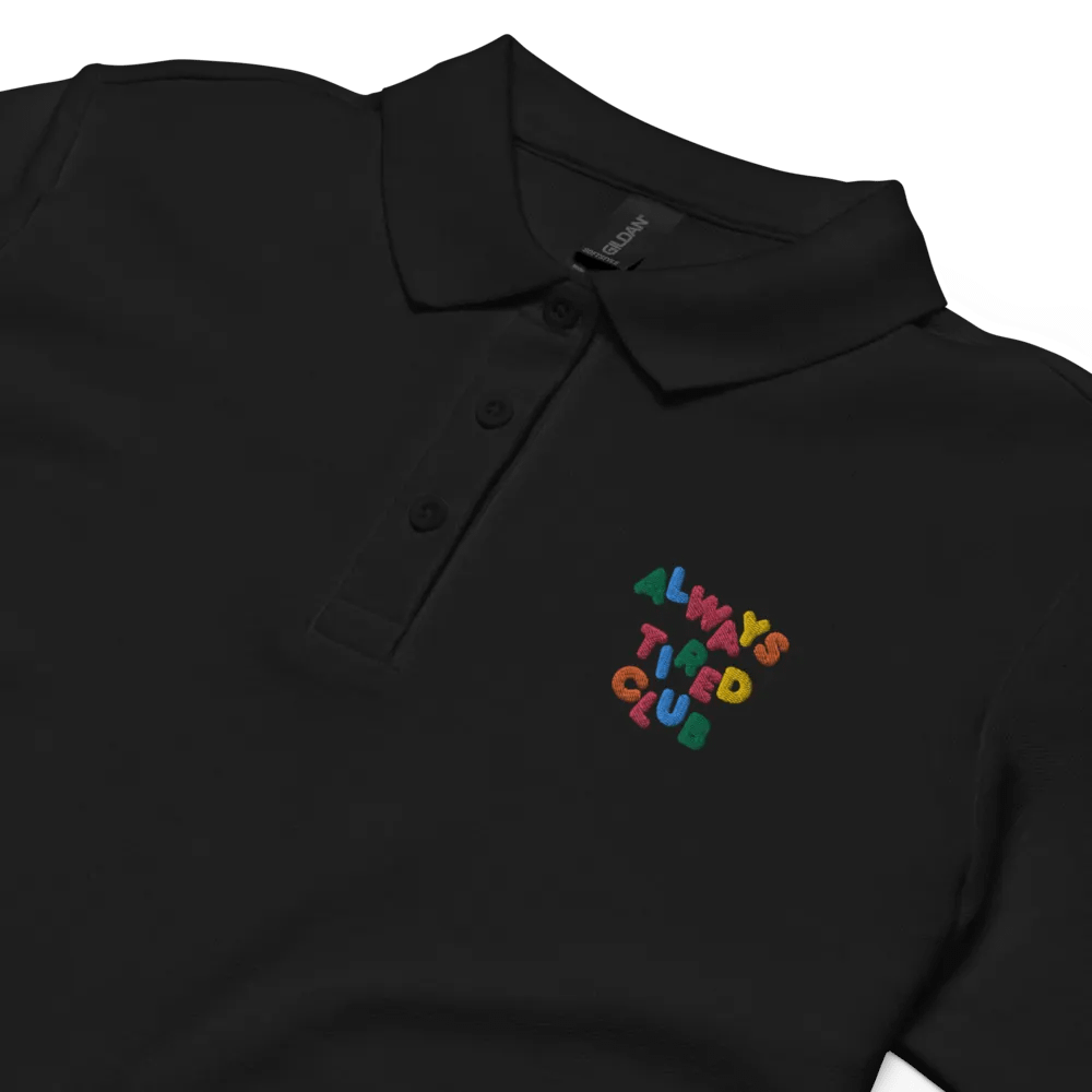 ALWAYS TIRED CLUB Polo Shirt product image (1)