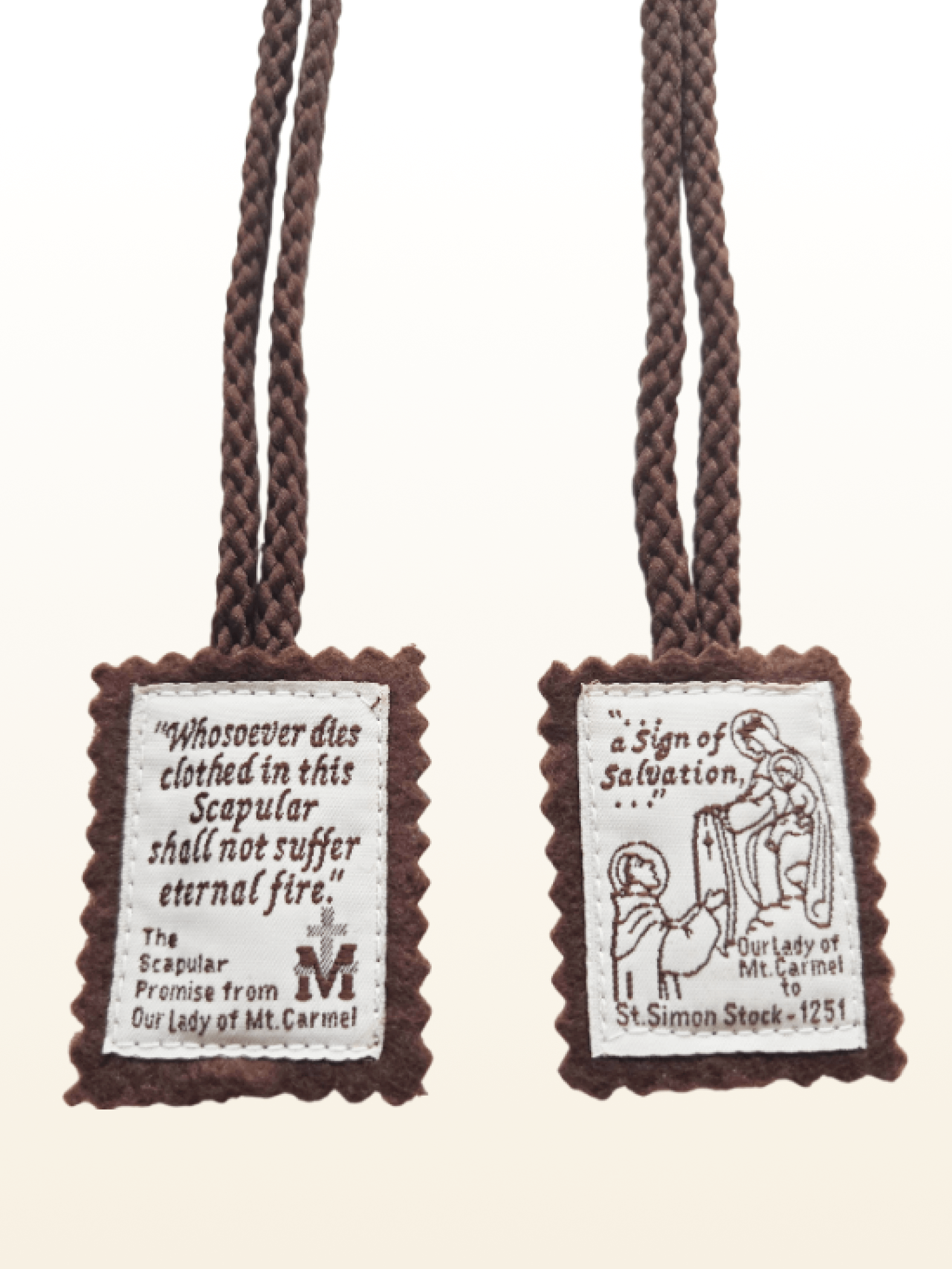Mount Carmel Brown Scapular product image (1)