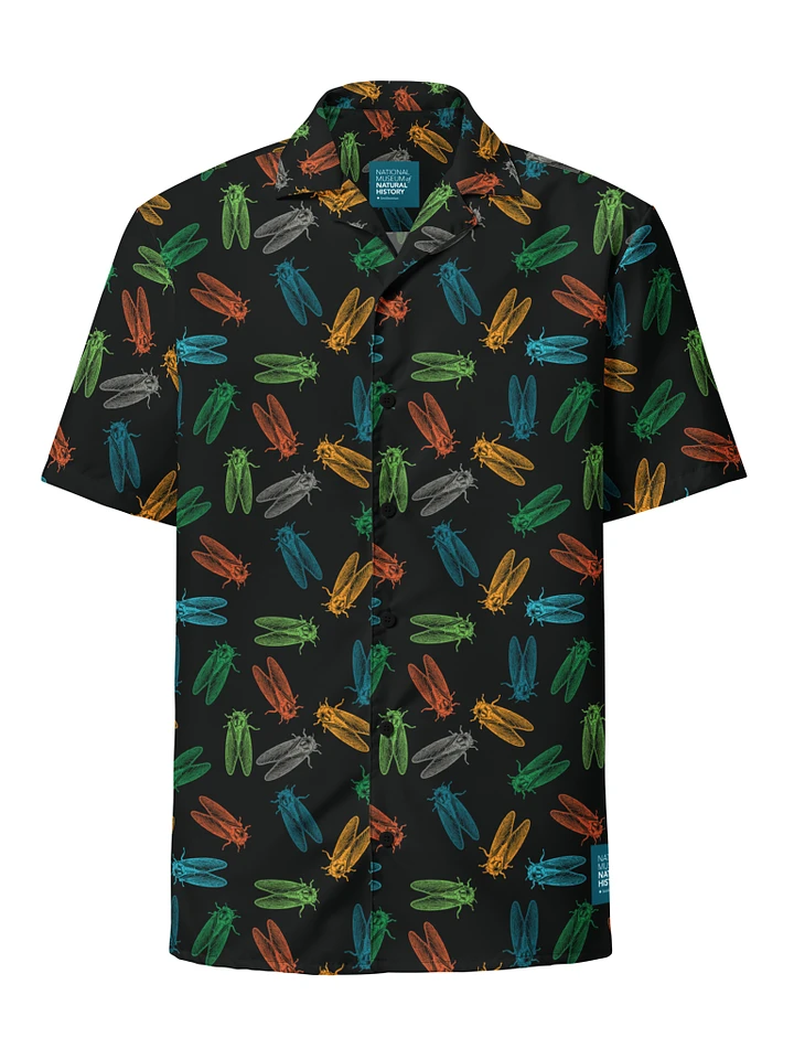 All Over Confetti Cicadas Button-Up - Black product image (1)