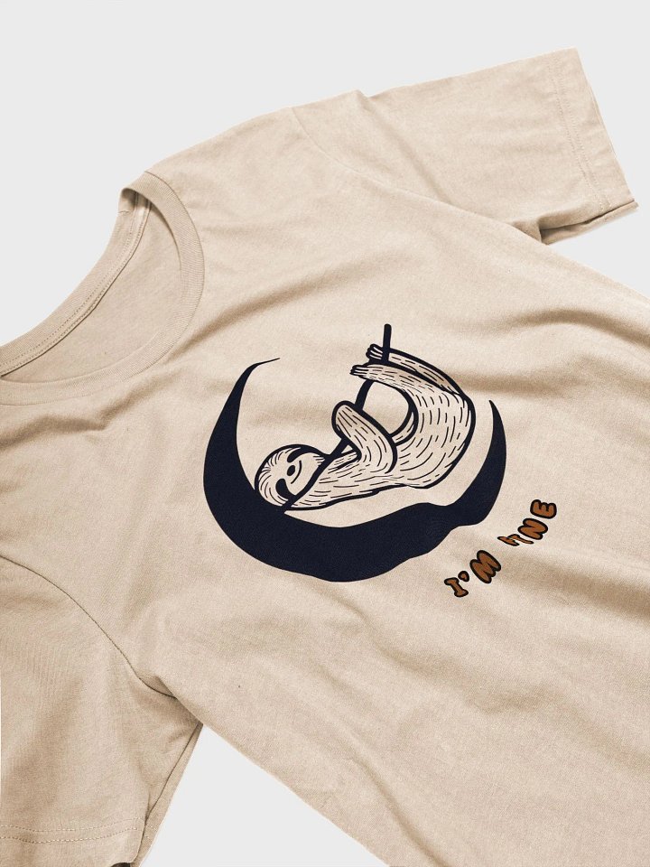 Lunar Sloth 'I'm Fine' Tee product image (2)