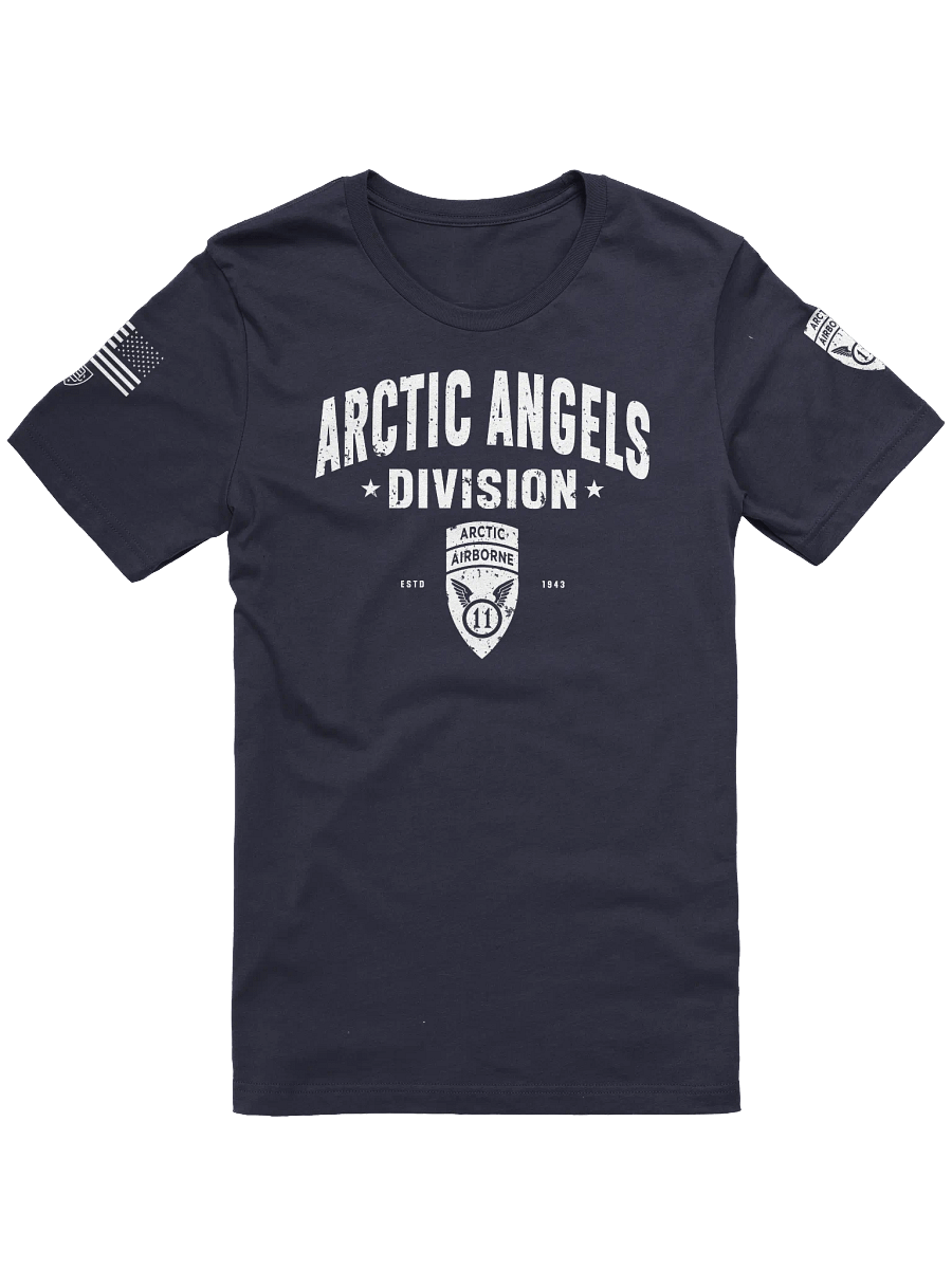 11th Airborne Division - Arctic Angels "Distressed" T-Shirt product image (1)