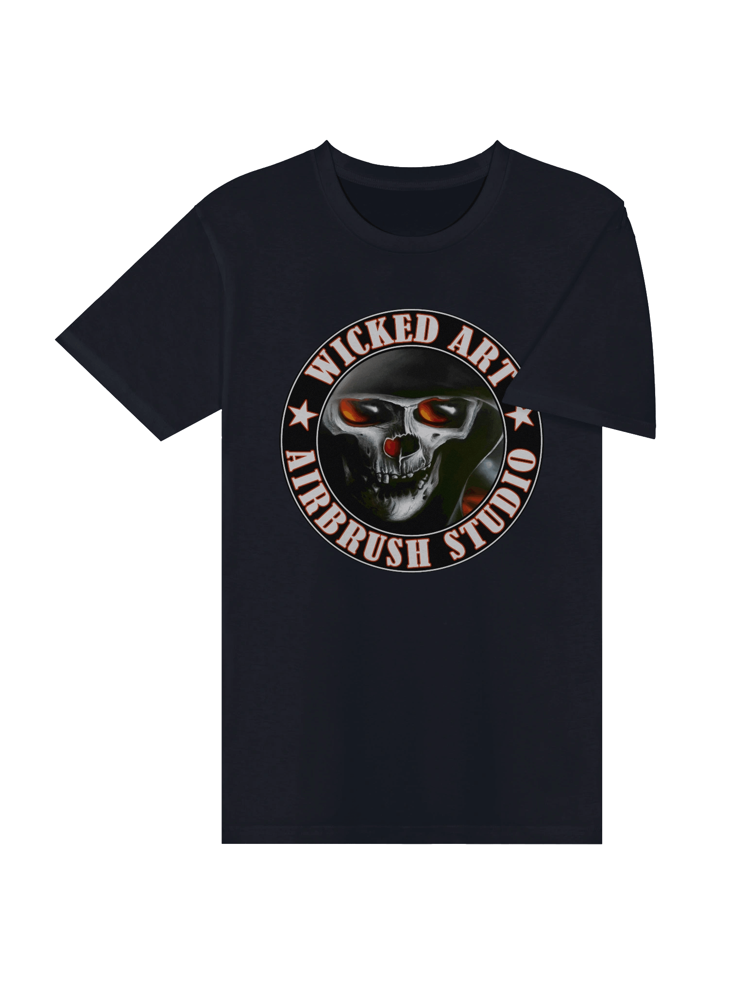 Wicked Art Skull Emblem T-Shirt product image (16)