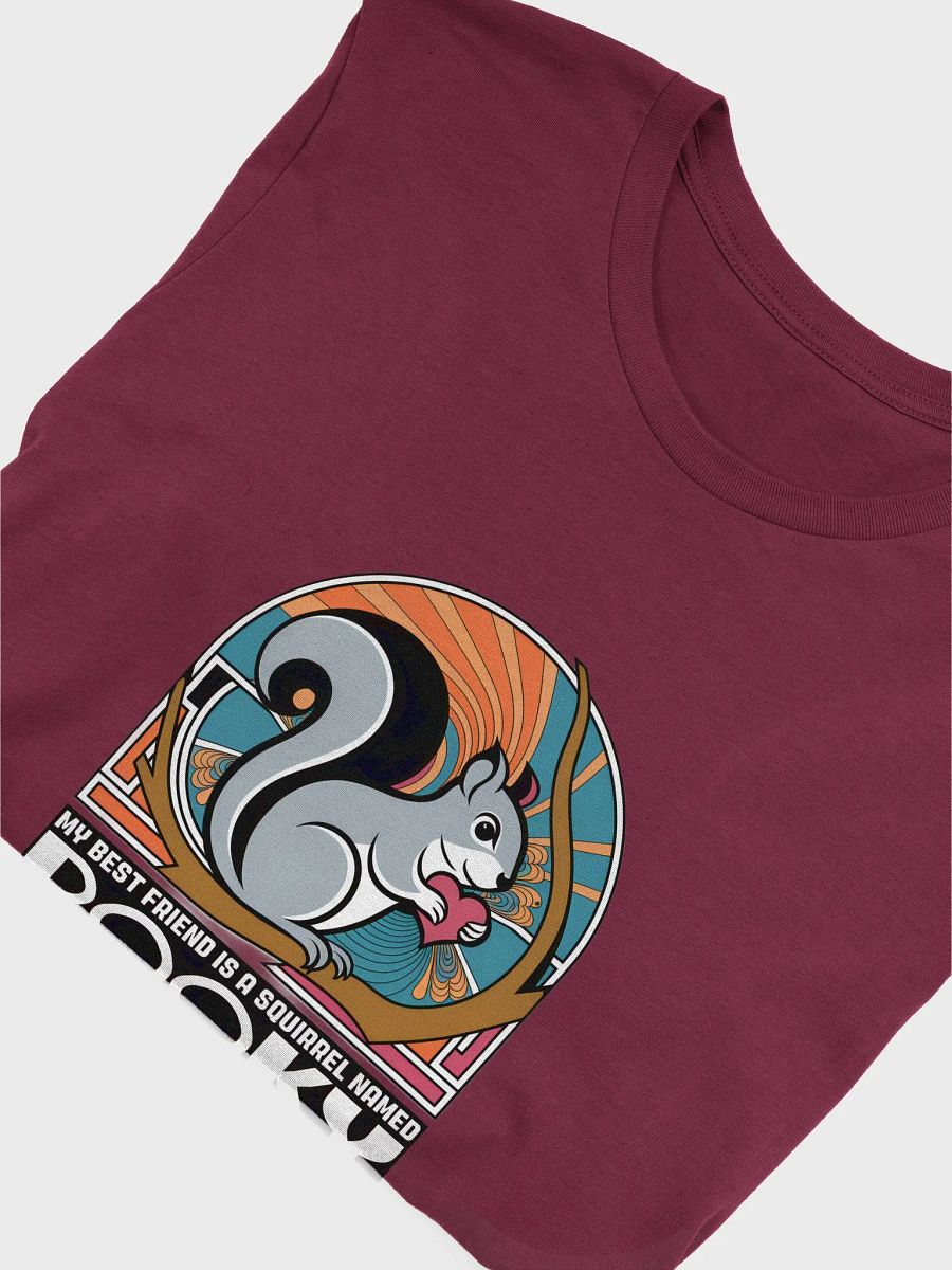 Super Soft and Flattering Tee: My Best Friend is a Squirrel Named Pooky product image (5)