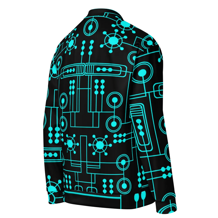 Techno Circuit All-Over Bomber Jacket product image (9)
