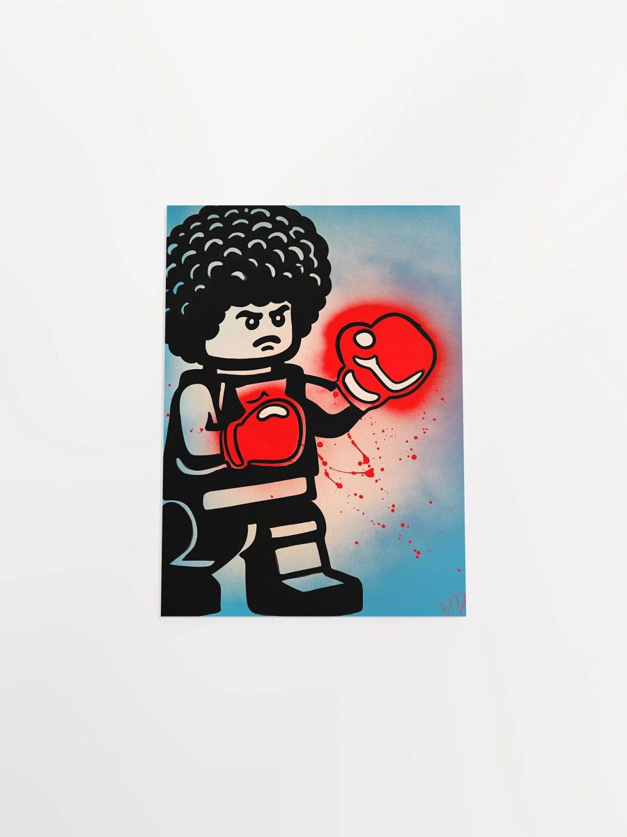 Intense Boxer Print Poster product image (50)