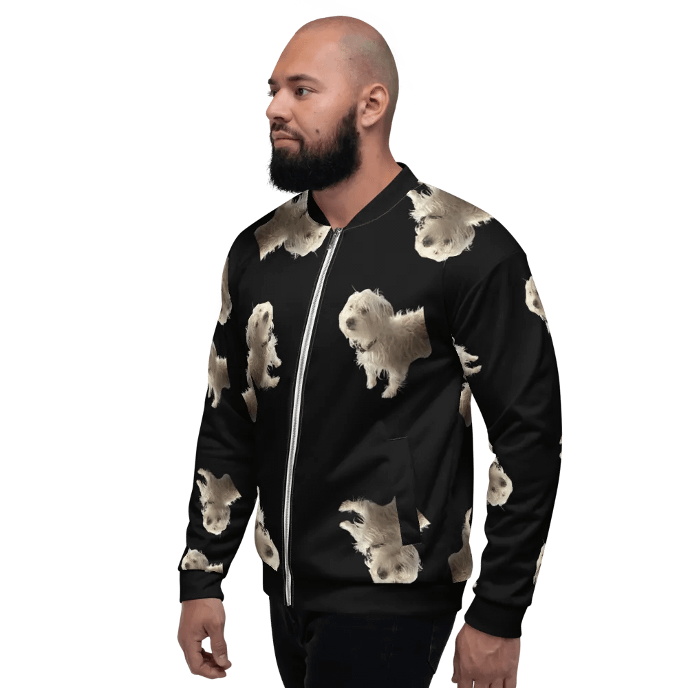 Walter All Over Print Bomber Jacket product image (4)