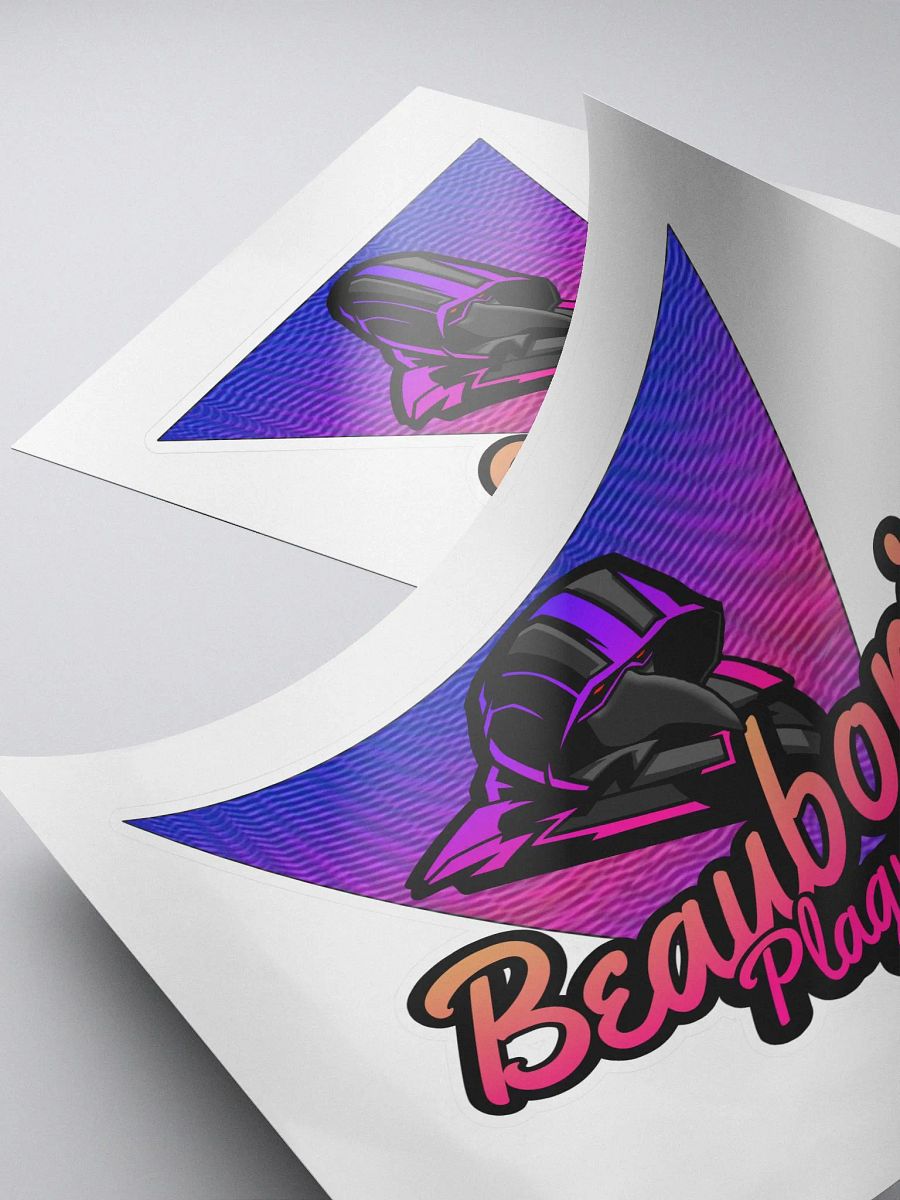 Plague Doctor Sticker Magenta and Orange product image (4)