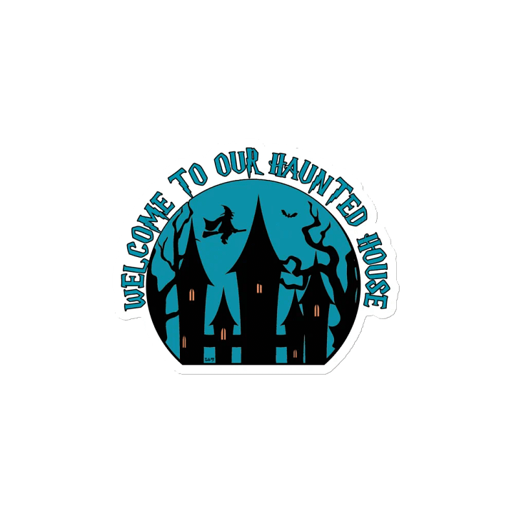WELCOME TO OUR HAUNTED HOUSE product image (2)