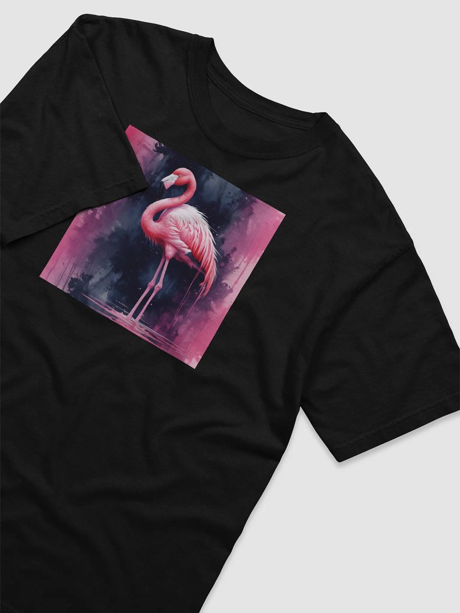 Grunge Flamingo Cotton T-Shirt product image (55)