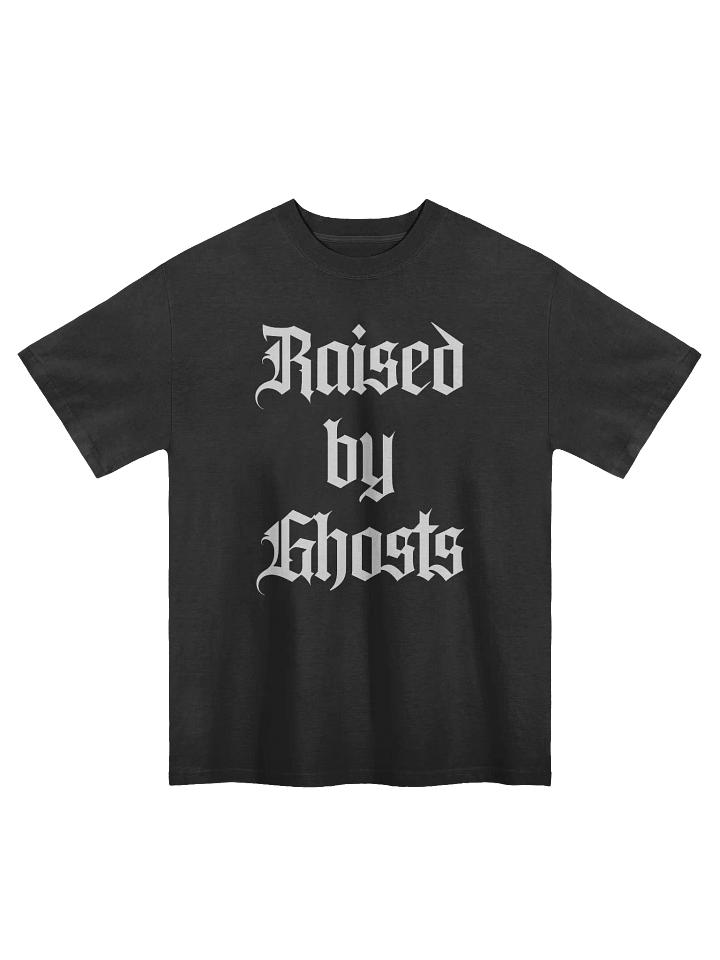 Raised By Ghosts Faded Oversized Tshirt product image (1)