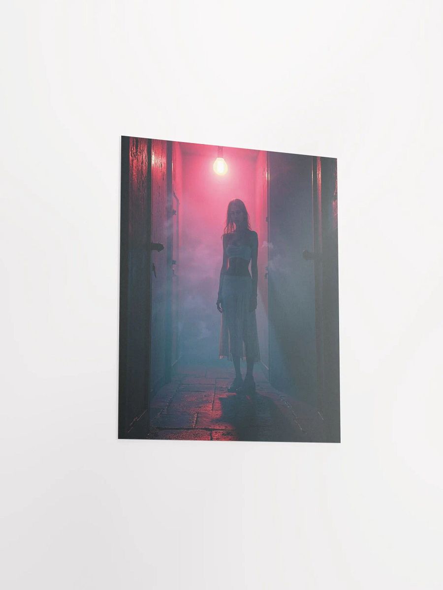 Enigmatic Red Glow Poster product image (17)