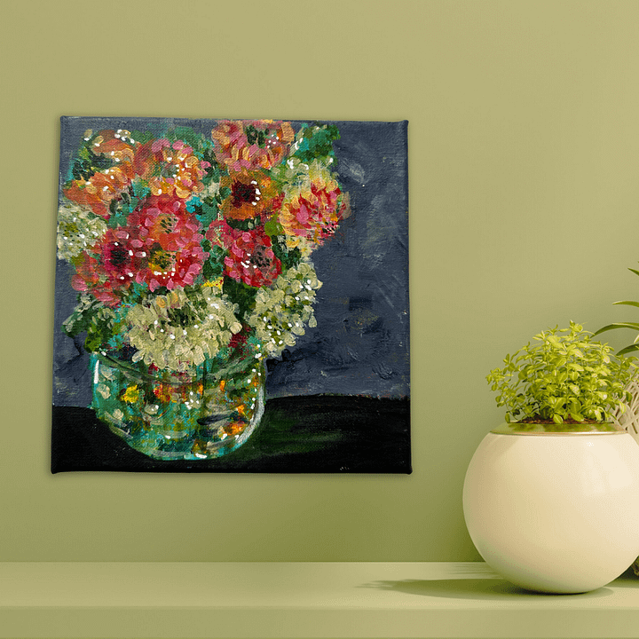 Original Painting: Twilight Blooms product image (1)