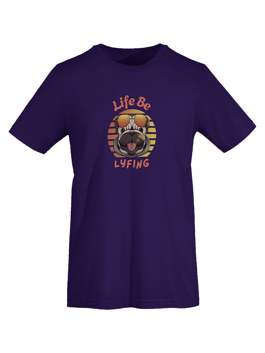 "Life Be Lyfing" Tee Graphic Pug Tee product image (76)