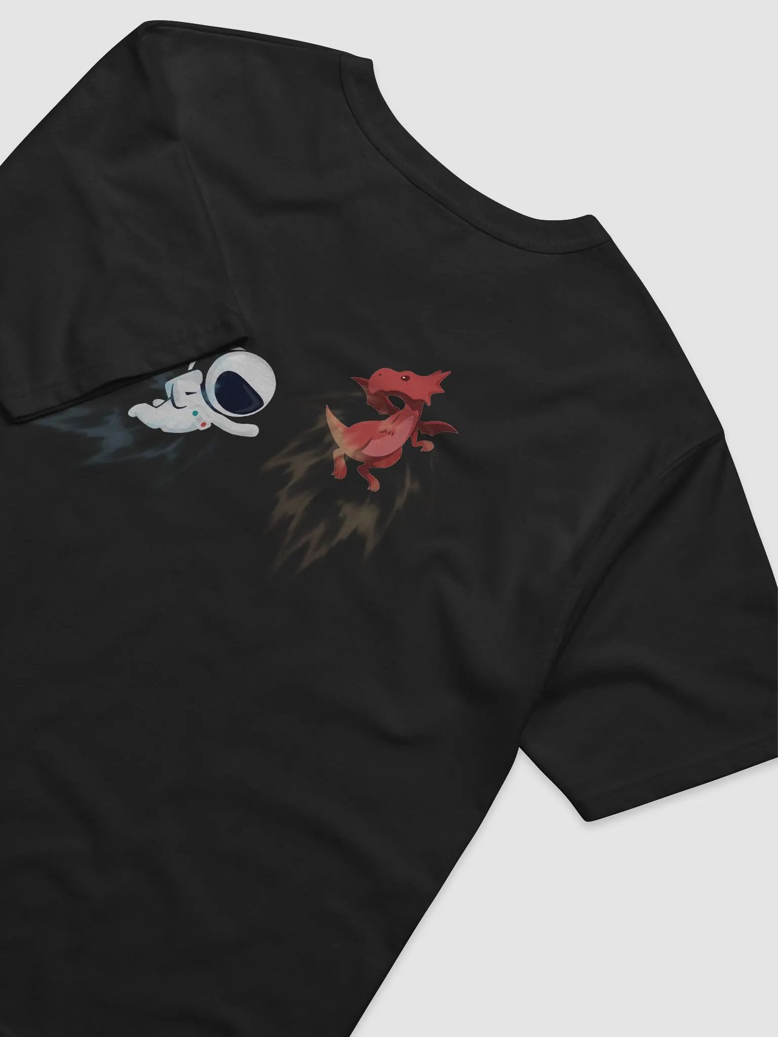 Merch-tians: Space Gear Tshirt (Black) product image (7)