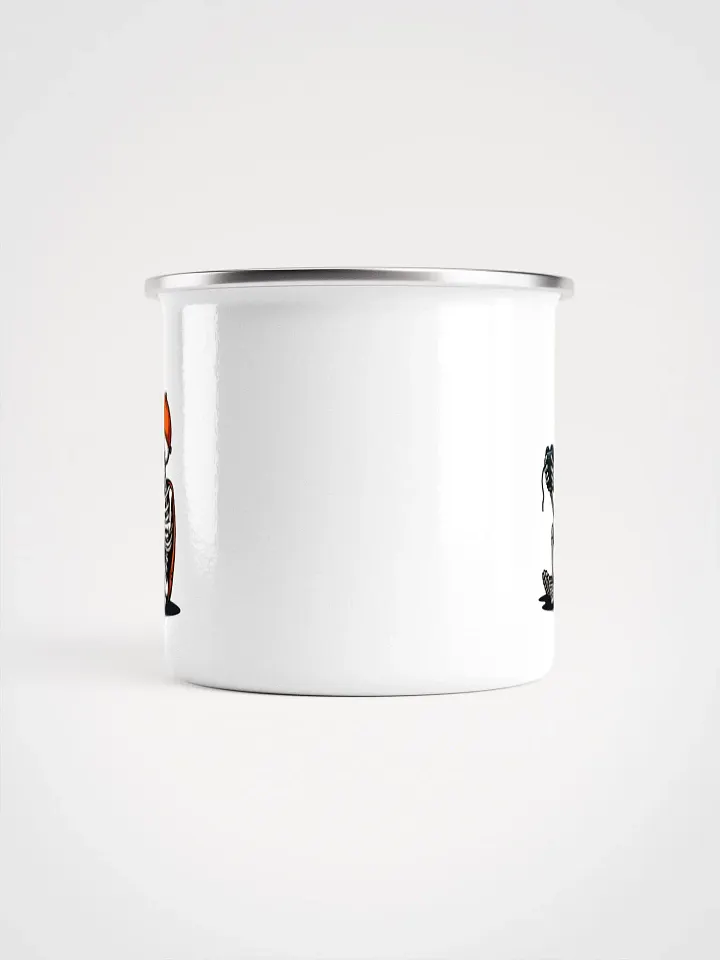 Skeleton Gamers Enamel Mug product image (2)