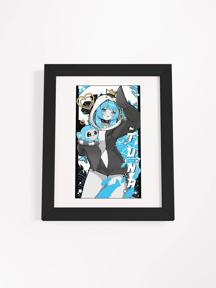 Black & Blue Framed Art product image (1)
