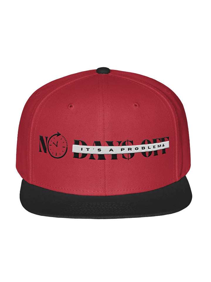 NO DAY$ OFF Otto Wool Blend Snapback Cap product image (4)