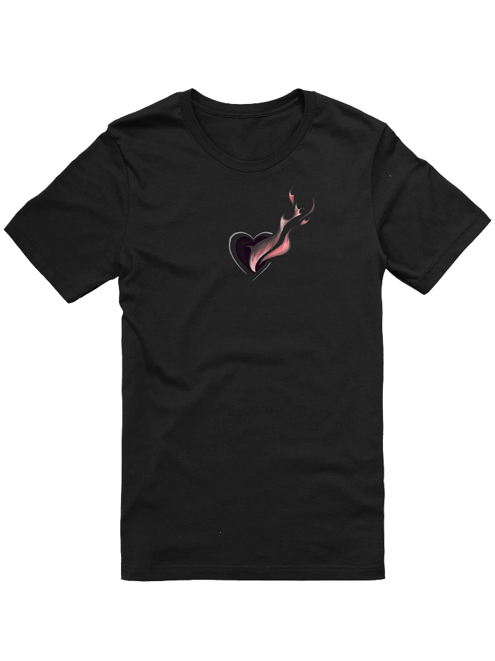 MESS AROUND AND FIND OUT ~ FLAME TEE (BLACK) product image (1)