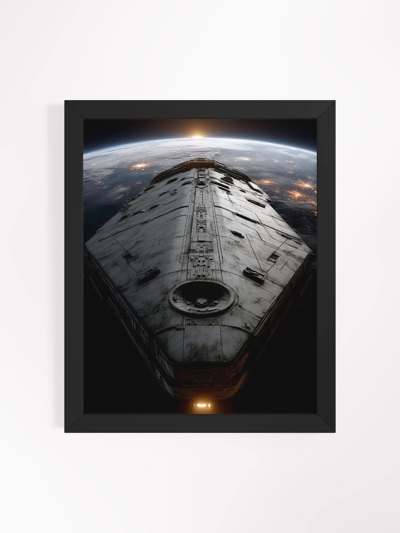 Stellar Voyager Framed Matte Wall Art Canvas product image (3)