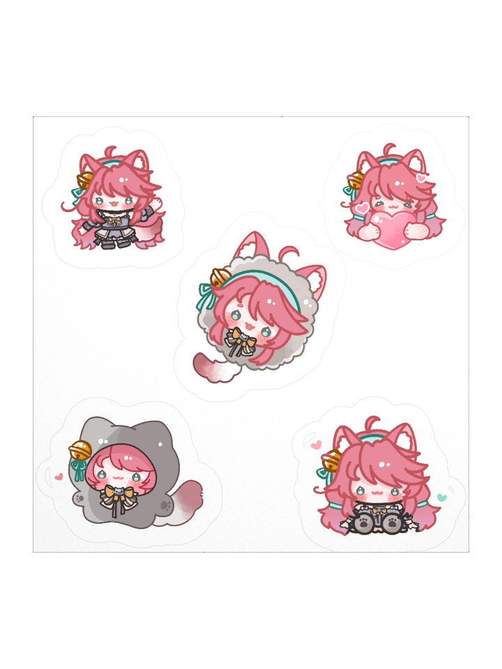 Chibi Chaos Kiss Cut Sticker Set product image (2)