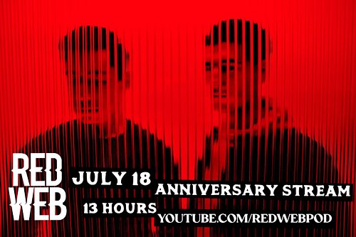 5 Year Anniversary stream on July 18! Lots more details to come ❤️🕸️