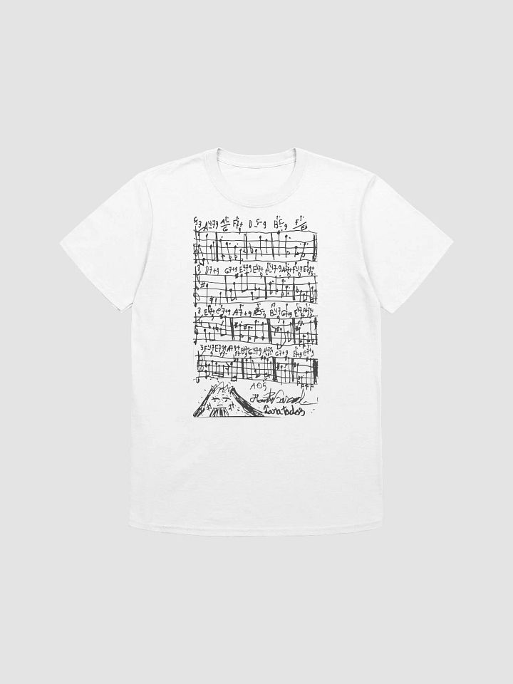 T-Shirt - Music Sheet by Hermeto Pascoal product image (1)