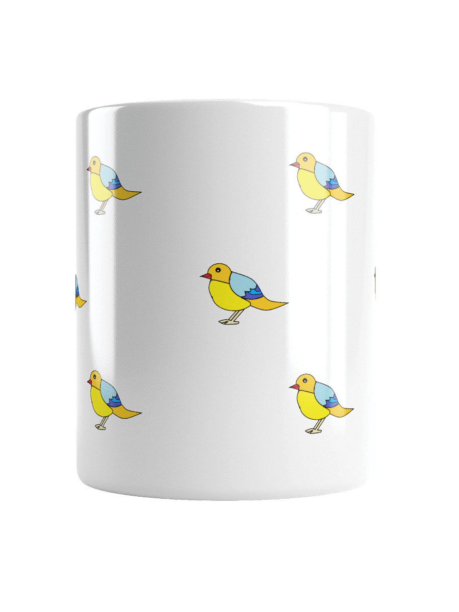 Sunny Birds White Glossy Mug product image (17)