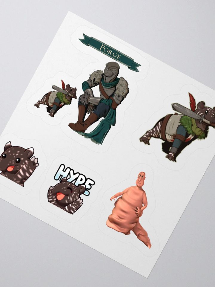 PORGE STICKERS V1 product image (3)