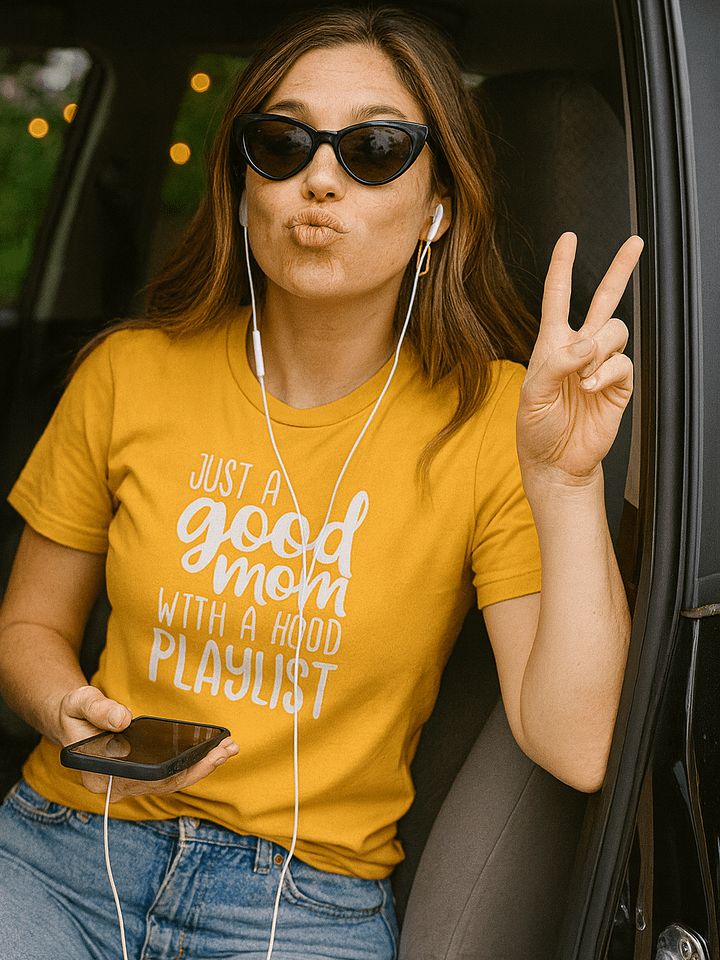 Good Mom, Hood Playlist T-Shirt product image (1)