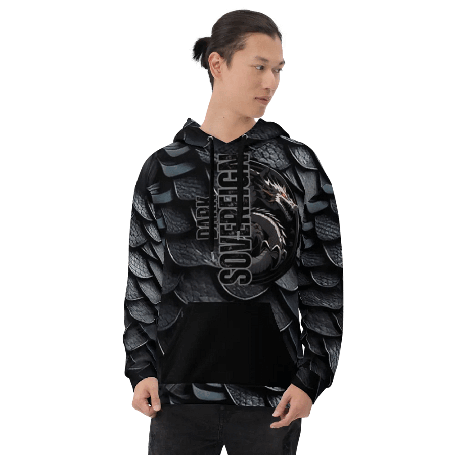 the DARK SOVEREIGN blxkdragon signature stealth hoodie product image (8)