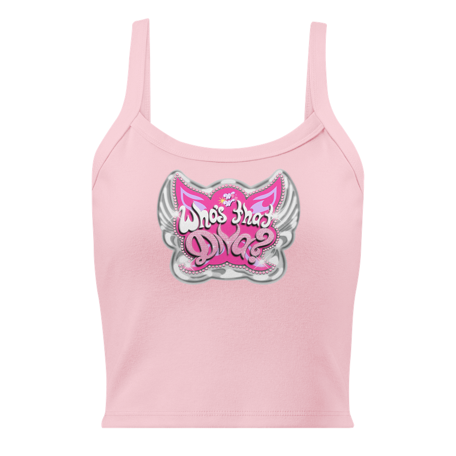 Who's That Diva? Micro Ribbed Tank Top product image (1)