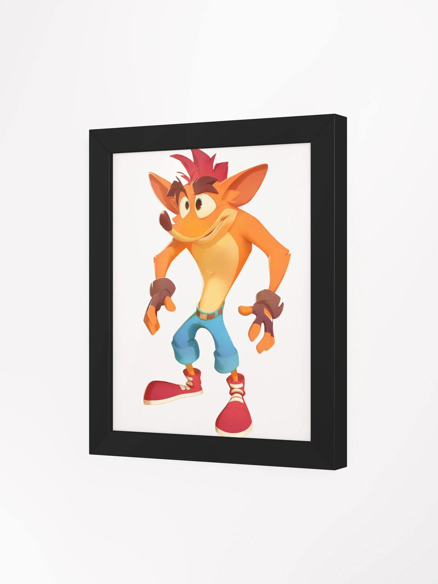 Crash Bandicoot Framed High-Quality Matte Poster product image (54)