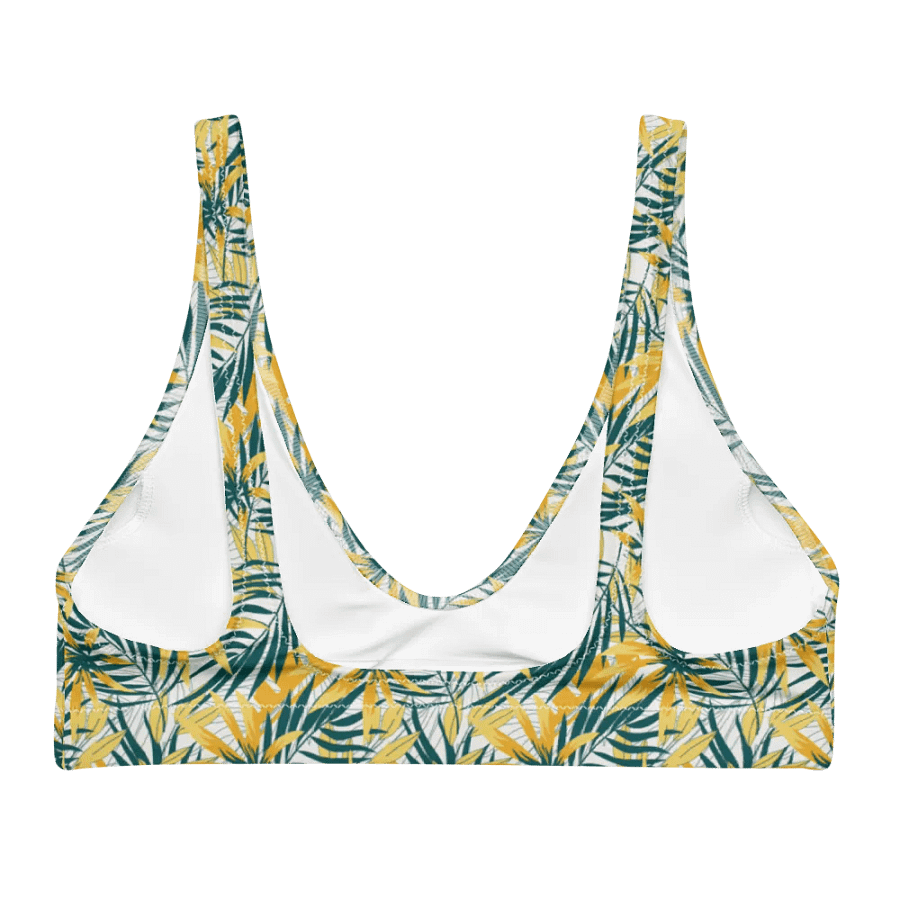 Tropical Summer | Recycled Padded Bikini Top product image (9)