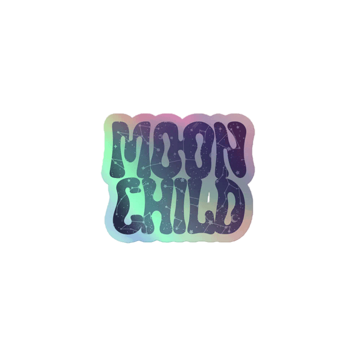 Moon Child - Holo Sticker product image (1)