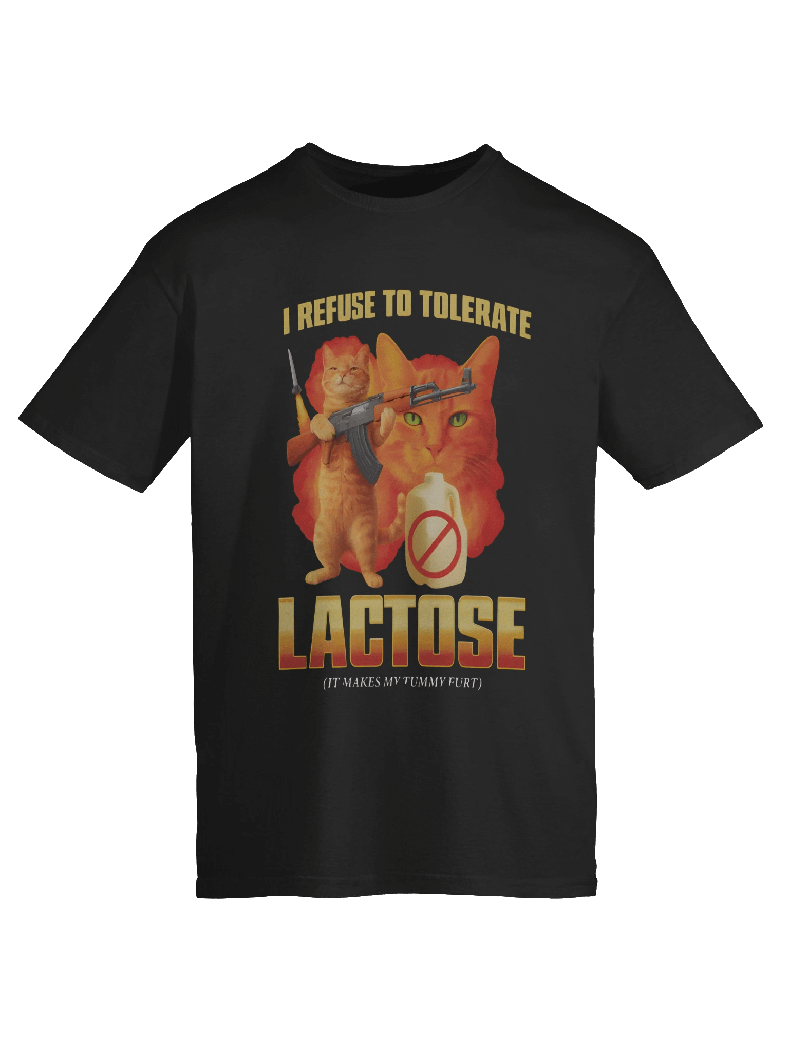 I Refuse To Tolerate Lactose It Makes My Tummy Hurt Shirt product image (6)
