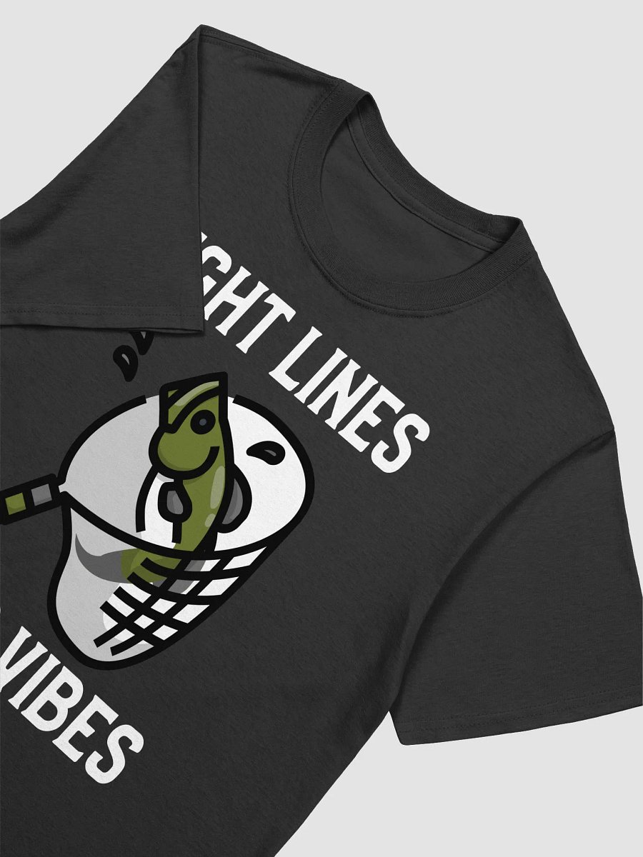Tight lines, good vibes fishing t-shirt product image (3)