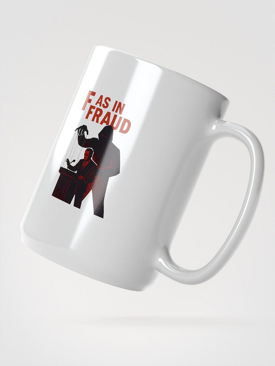 F as in fraud mug by dark alphabet product image (2)