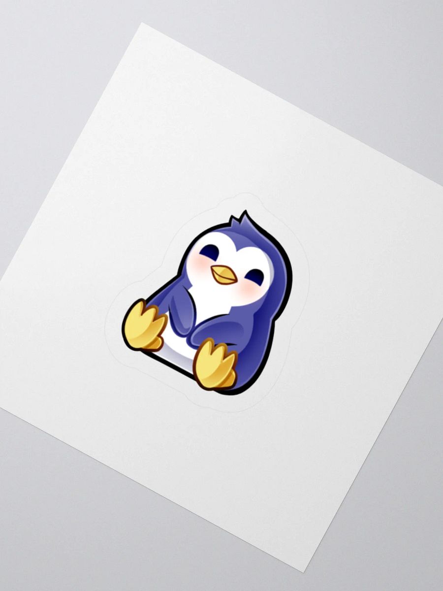 Pengu Sit Sticker product image (2)