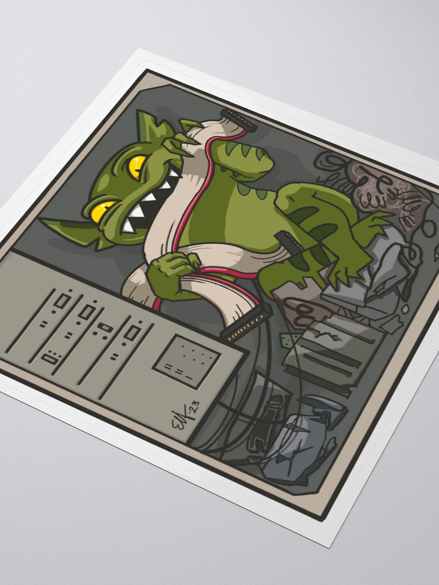THE COMPUTER GREMLIN (STICKER) product image (7)