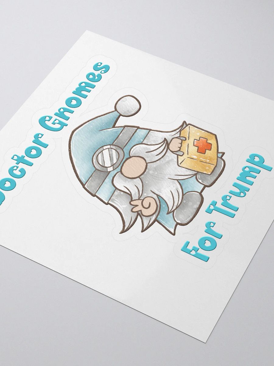 Doctor Gnomes For Trump 2024 Sticker product image (3)