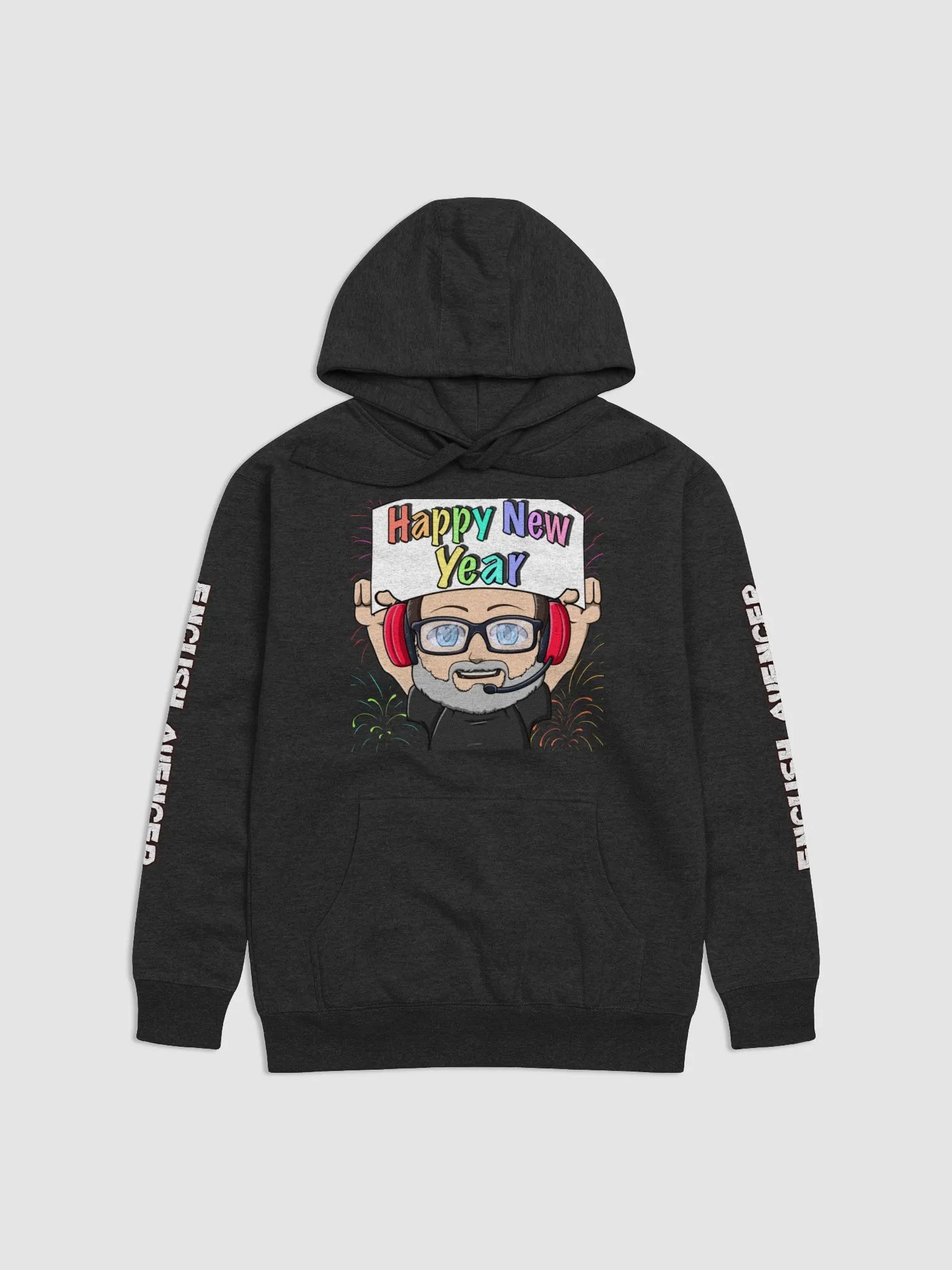Happy New Year Ricky Emote Hoodie product image (1)
