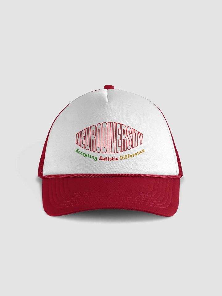 Neurodiversity, Accepting Autistic Difference Foam Trucker Hat product image (2)