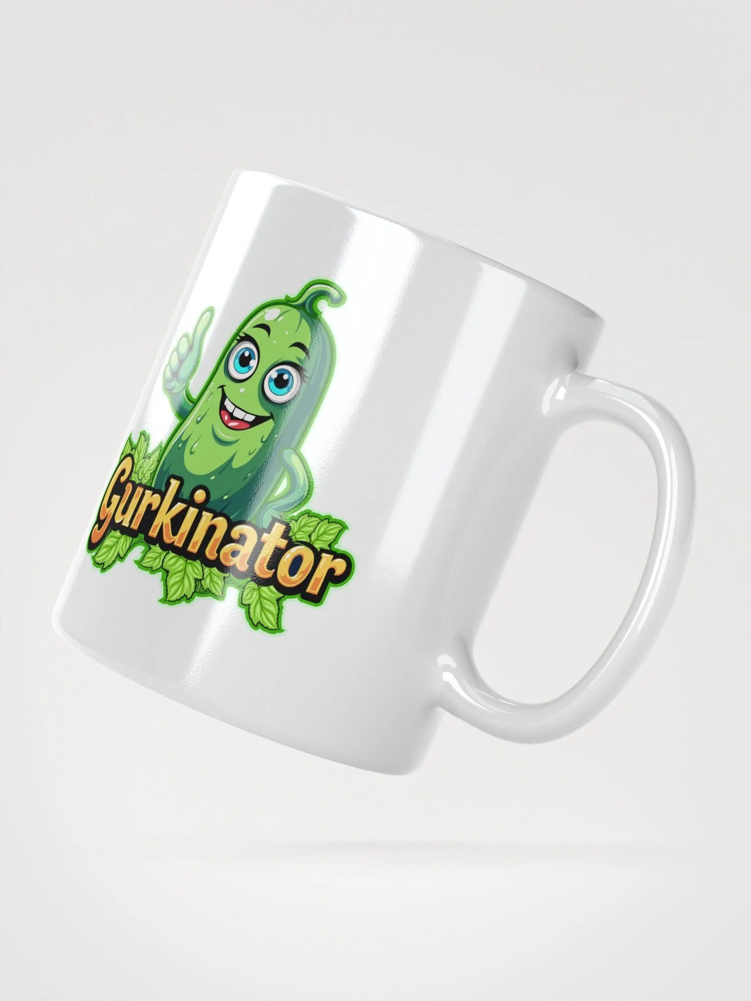 Gurkinator - Kopp (Vit) product image (2)